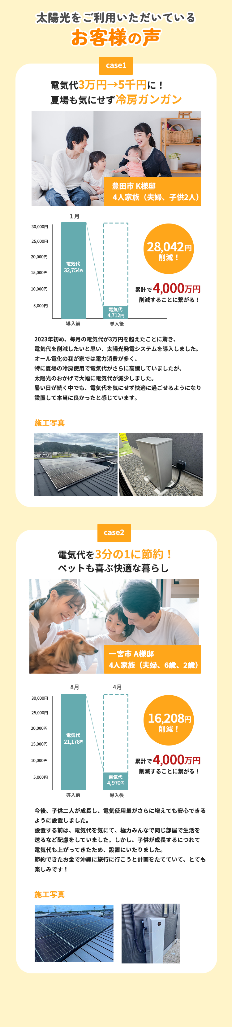 お客様の声